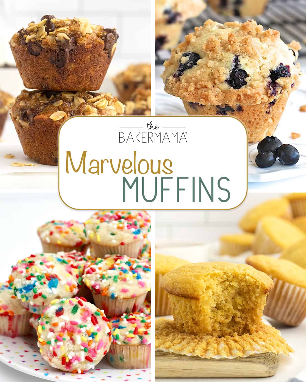 Marvelous Muffin Recipes by The BakerMama