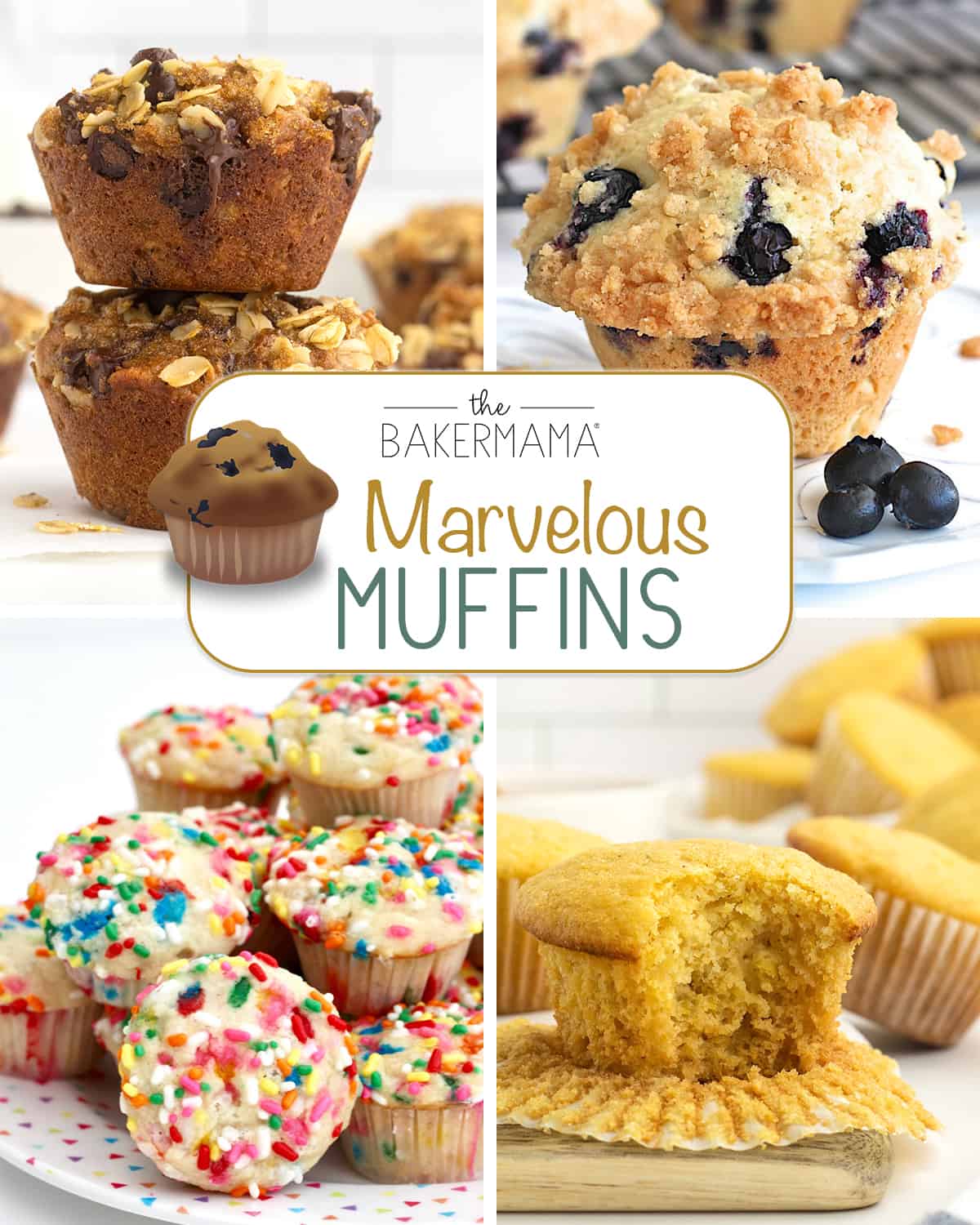 Marvelous Muffin Recipes by The BakerMama