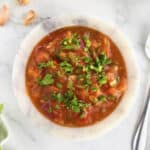 Roasted Tomato Salsa by The BakerMama