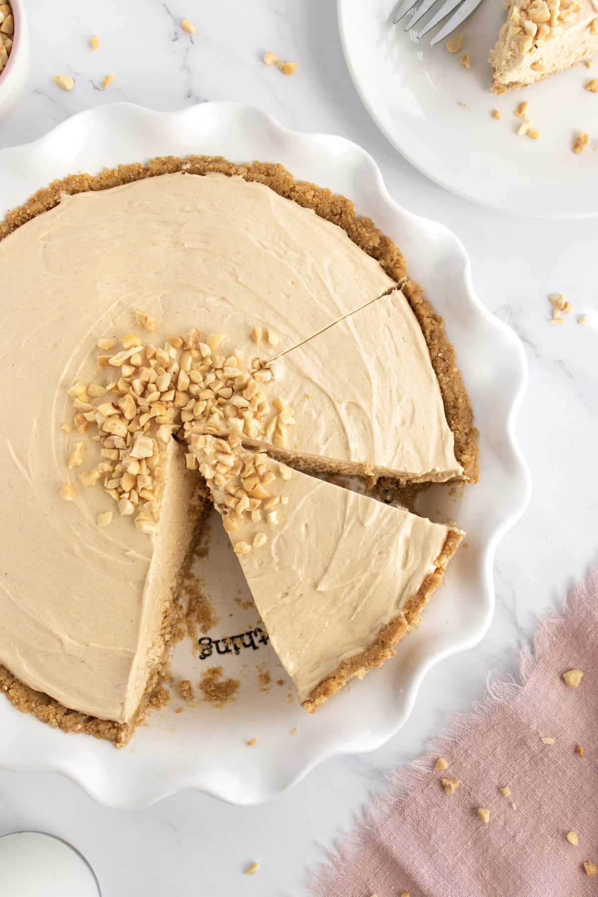 No-Bake Peanut Butter Pie