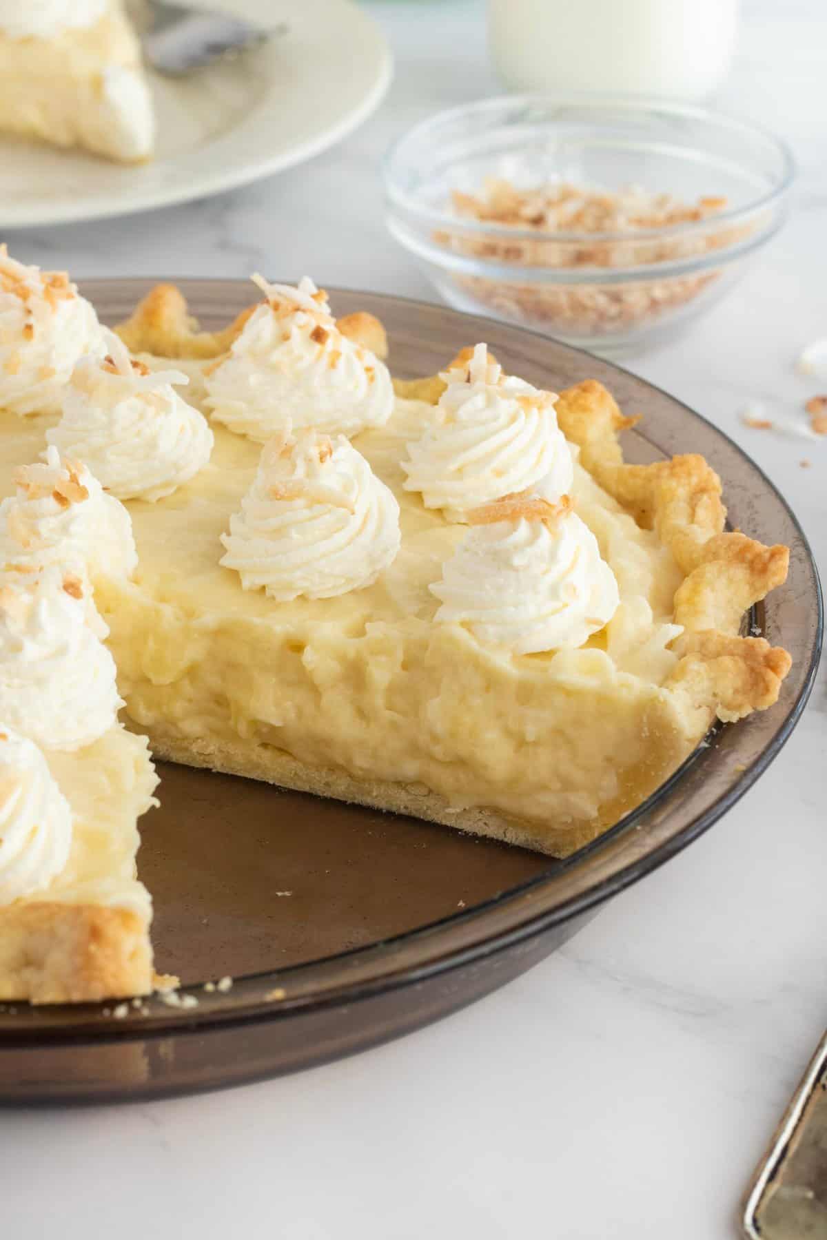 Coconut Cream Pie by The BakerMama