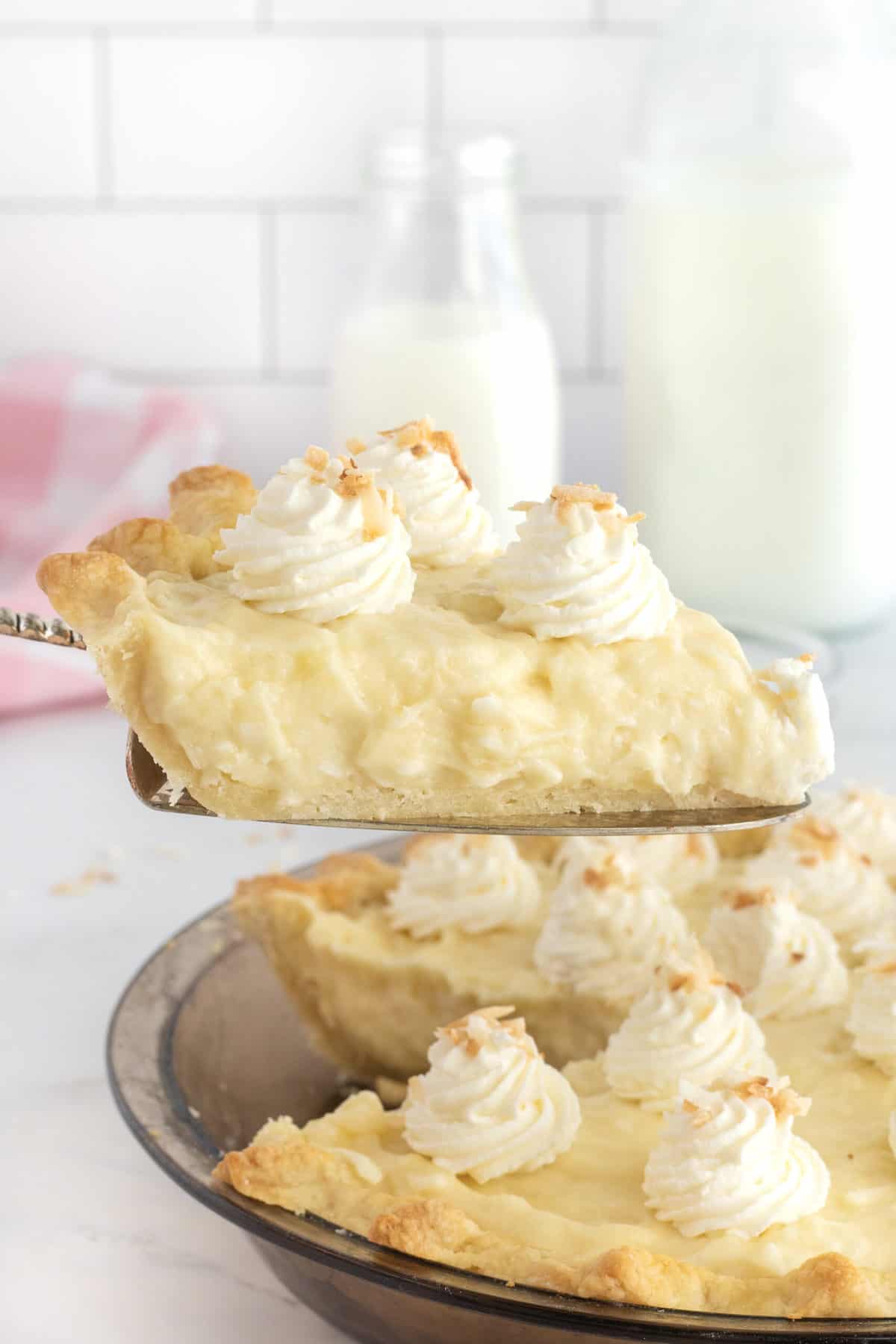 Coconut Cream Pie by The BakerMama