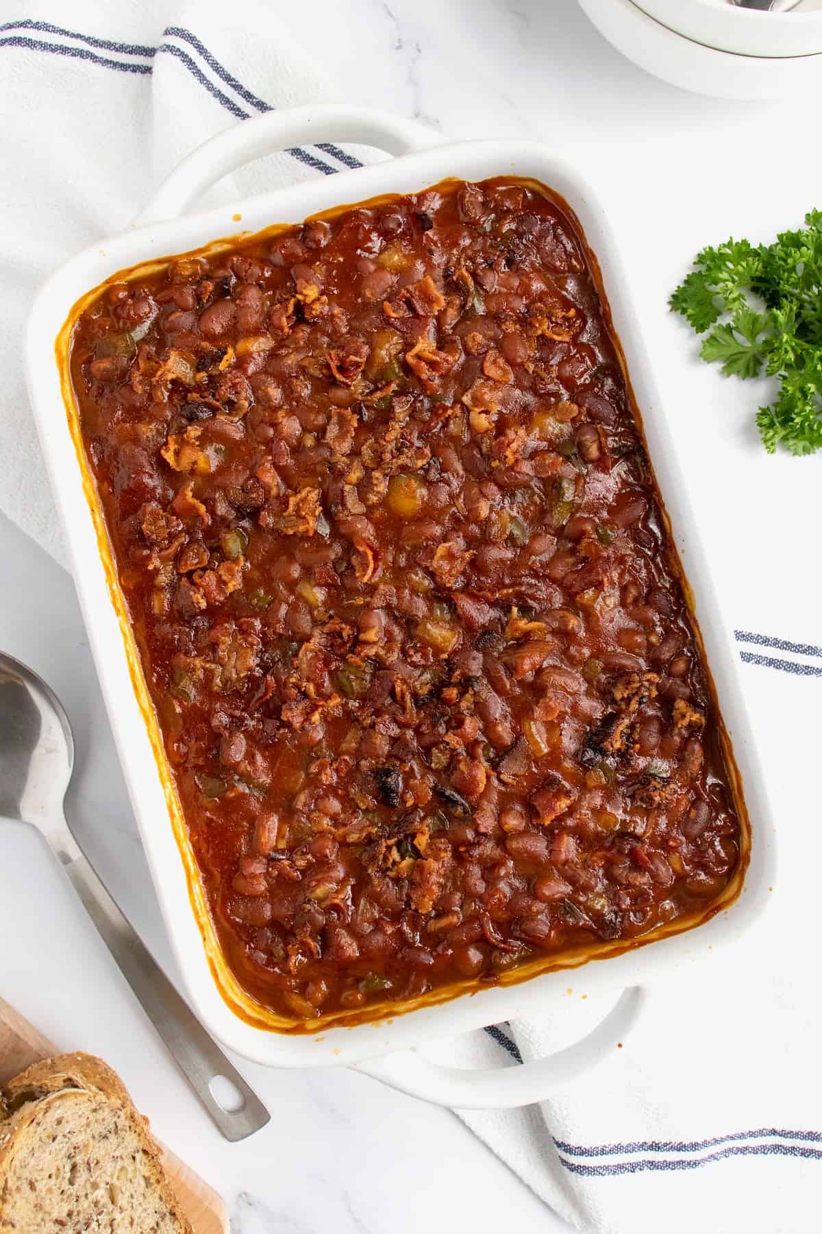 Baked Beans by The BakerMama