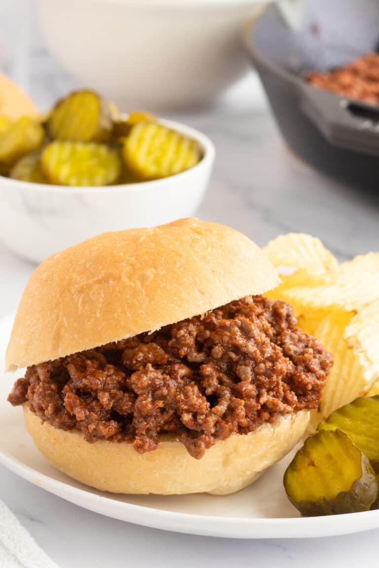 Easy Sloppy Joes The BakerMama