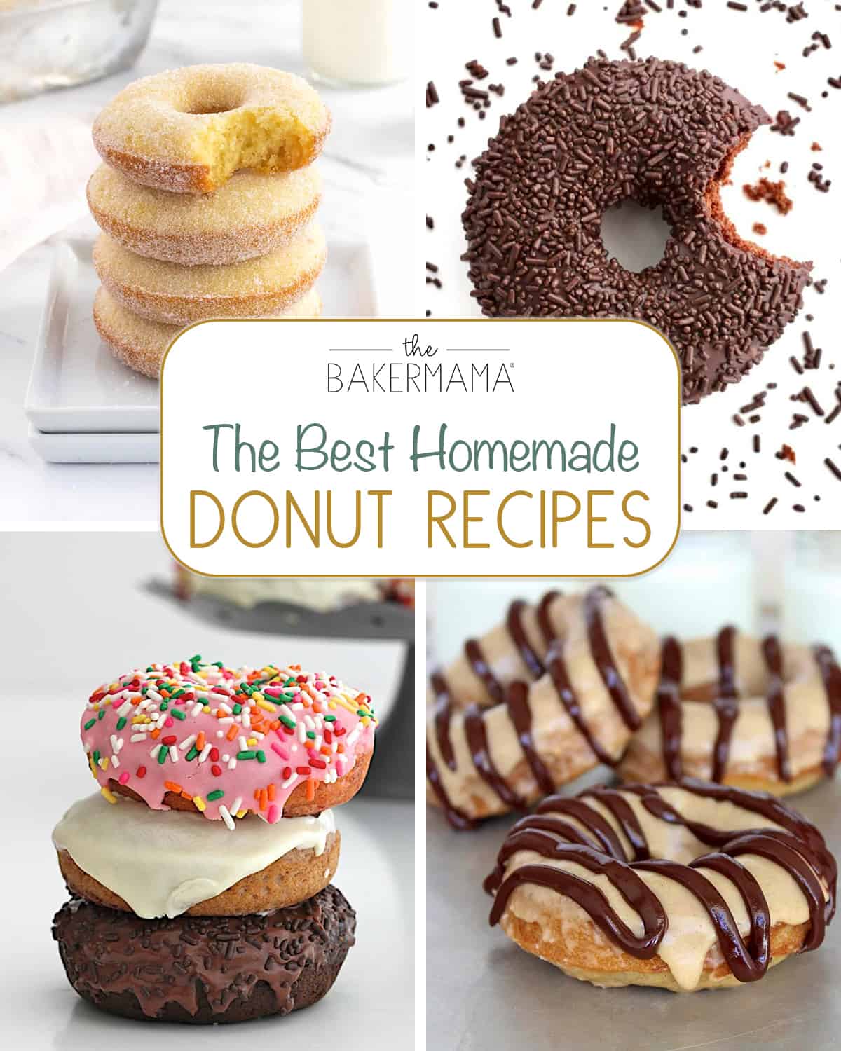 The Best Homemade Donut Recipes by The BakerMama