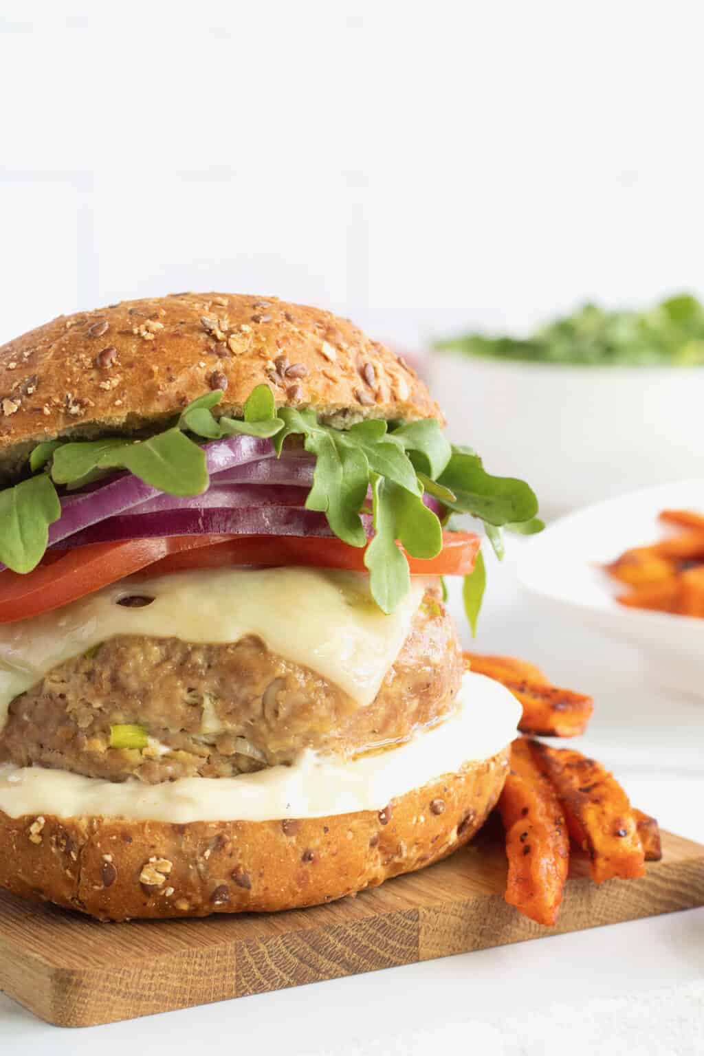 Grilled Turkey Burgers The BakerMama