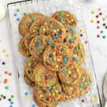 Loaded M&M Cookies by The BakerMama