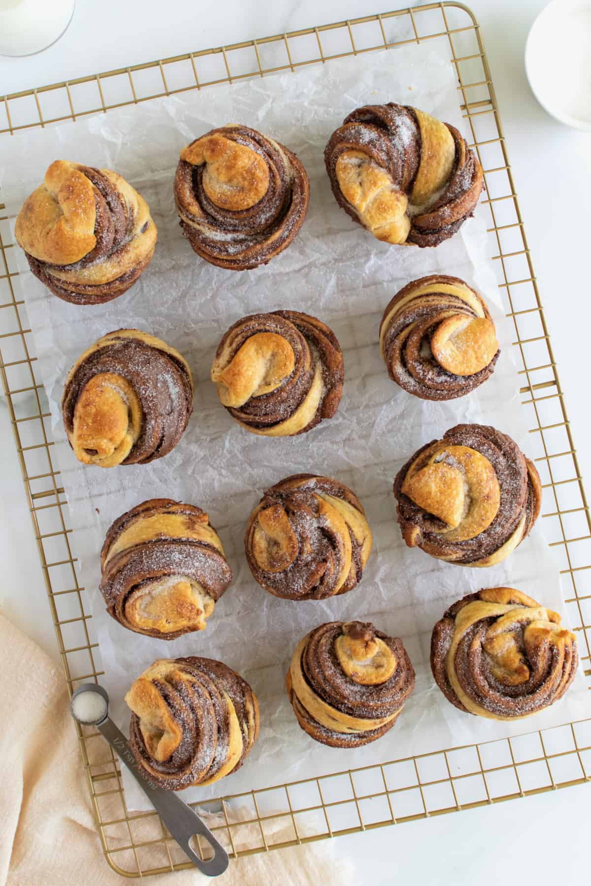 Nutella Cruffins by The BakerMama