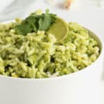 Avocado Rice by The BakerMama