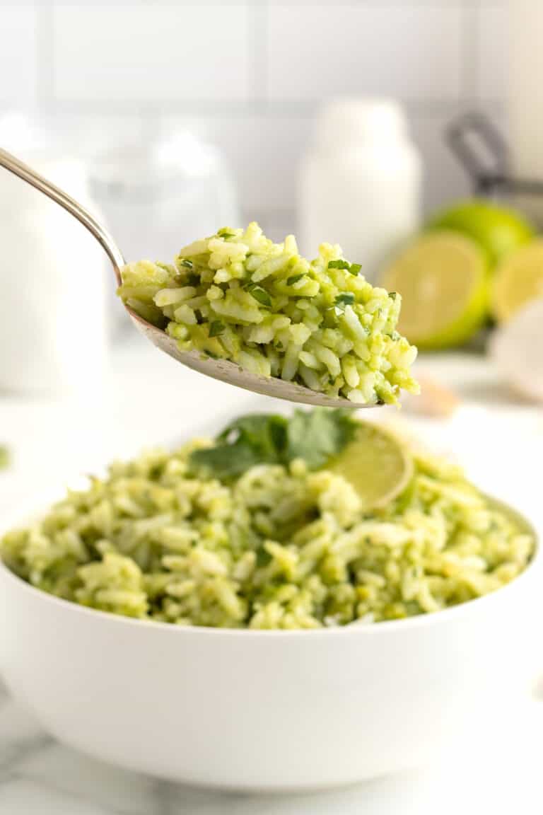 Avada Rice Avocado Rice - The BakerMama