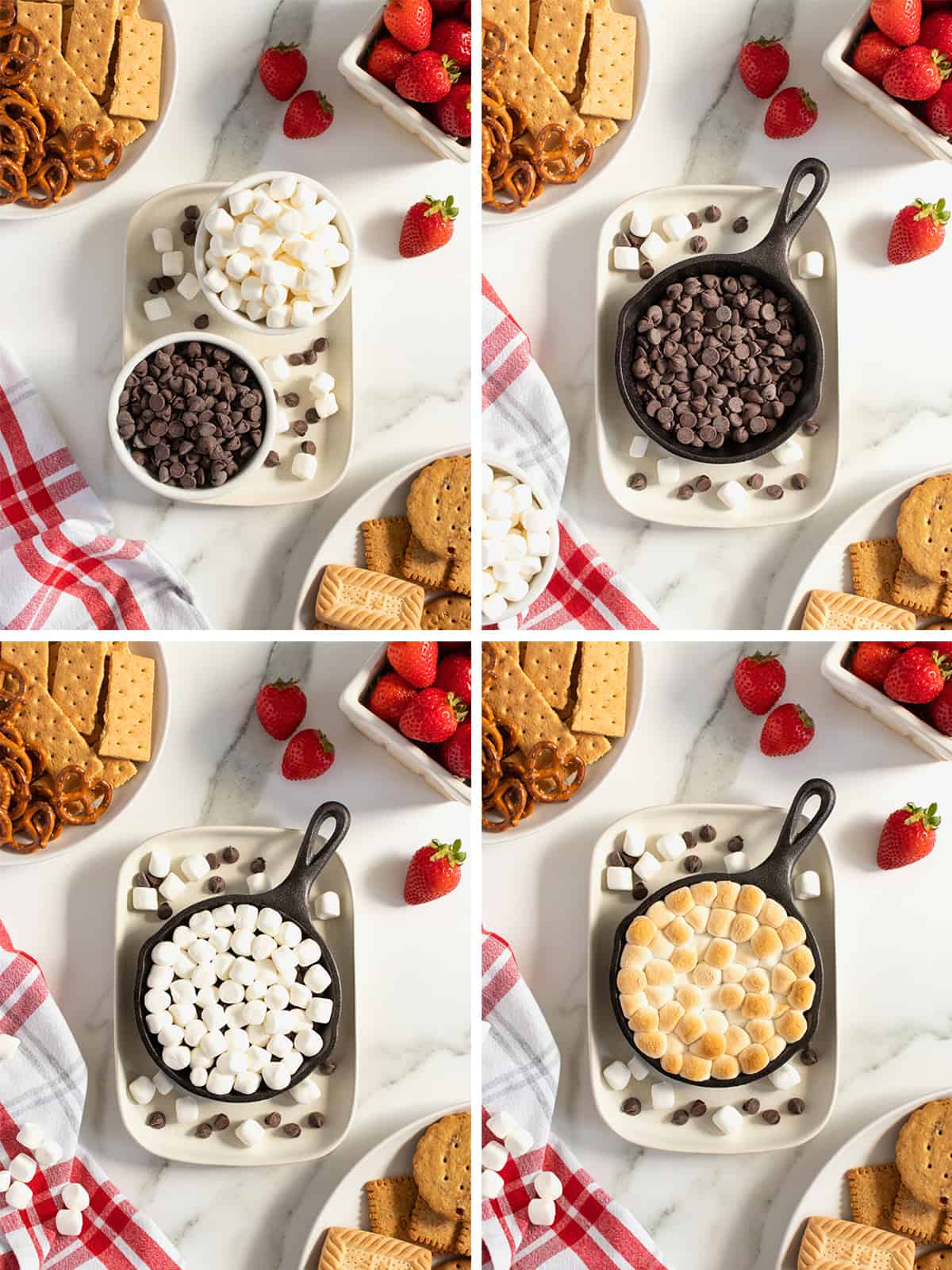 S'mores Skillet Dip by The BakerMama