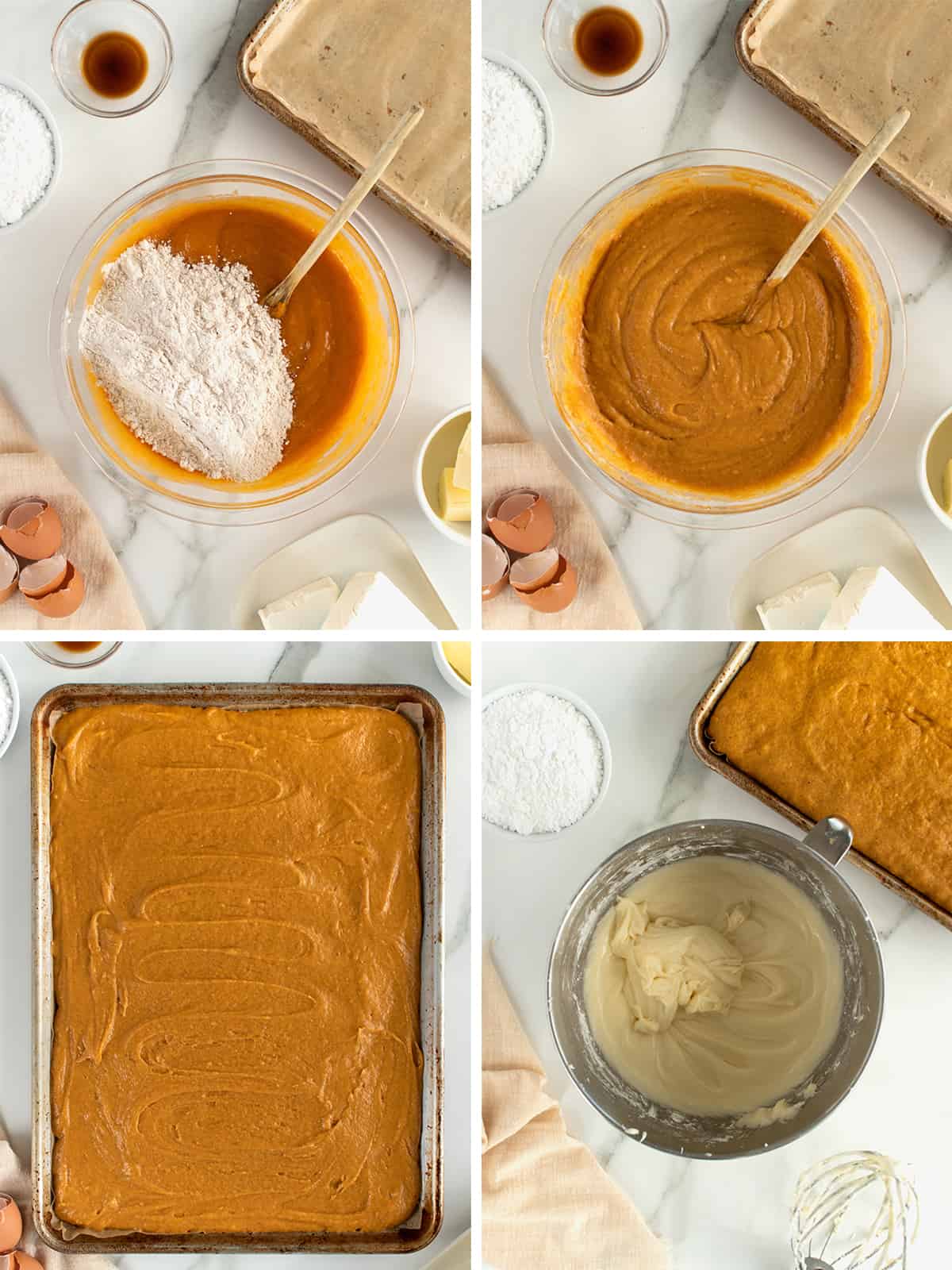 How to Make Pumpkin Sheet Cake by The BakerMama