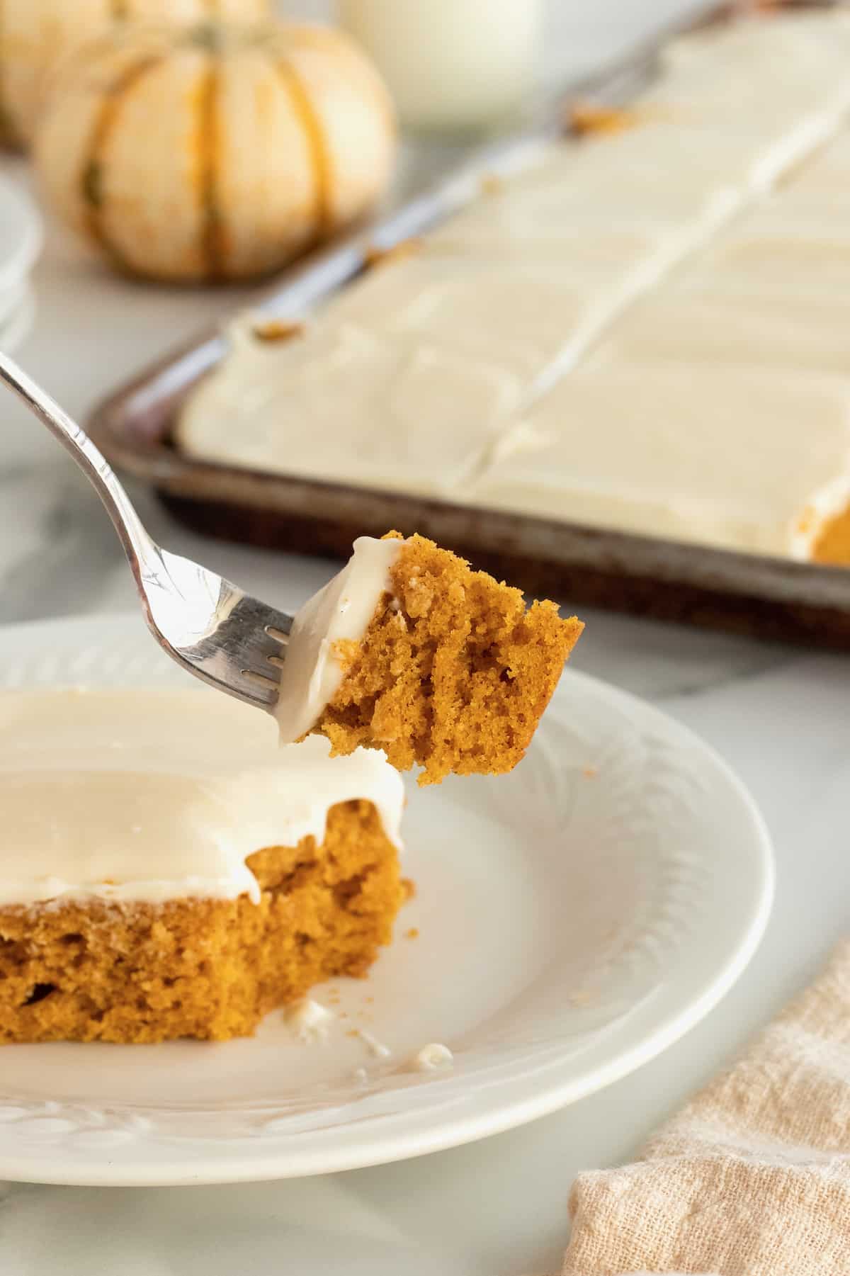 Pumpkin Sheet Cake Recipe - How to Make Pumpkin Sheet Cake