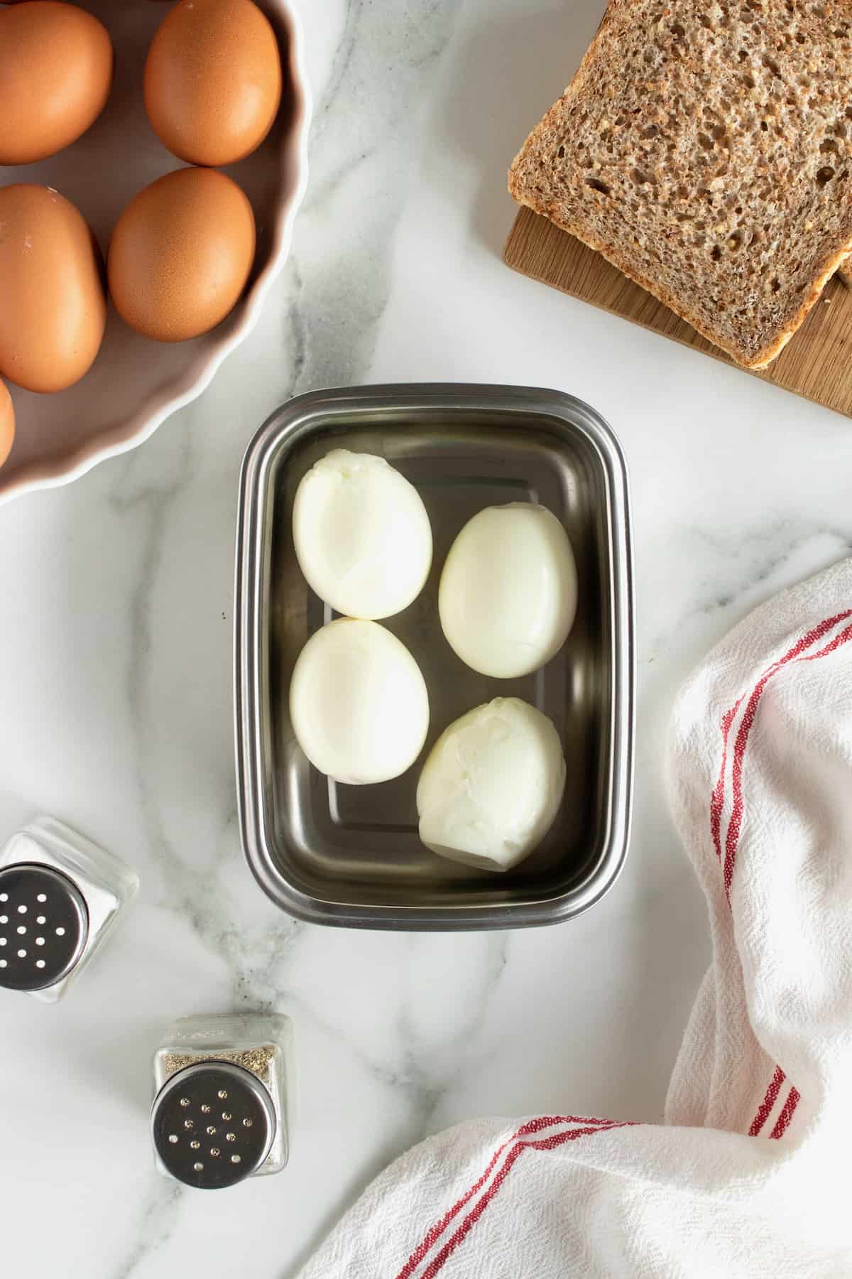 How to Soft Boil and Peel Eggs by The BakerMama