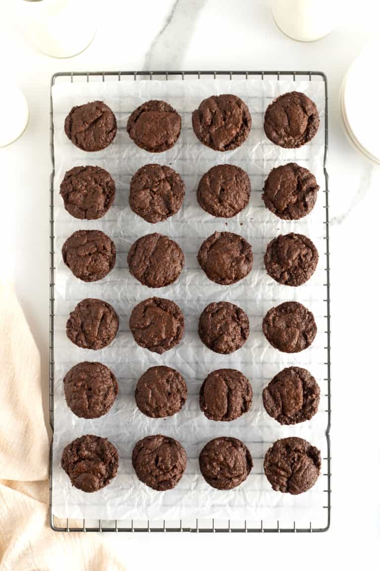 Easy Fudge Brownie Bites The BakerMama