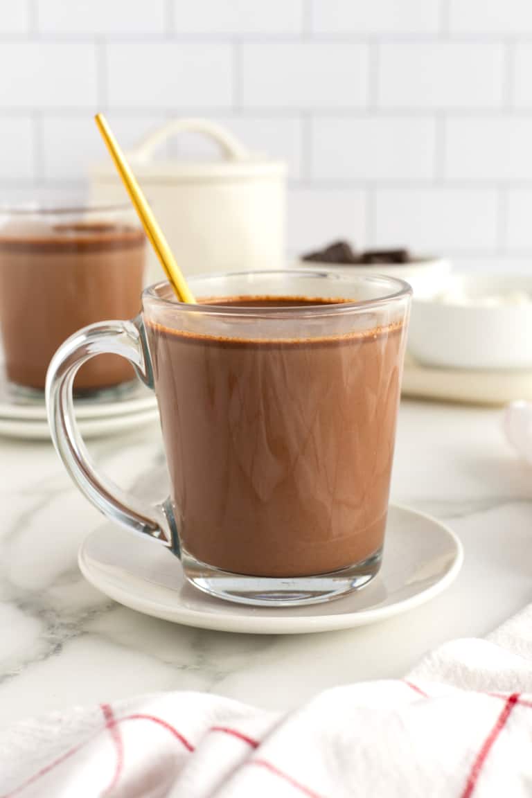 The Best Homemade Hot Chocolate The BakerMama