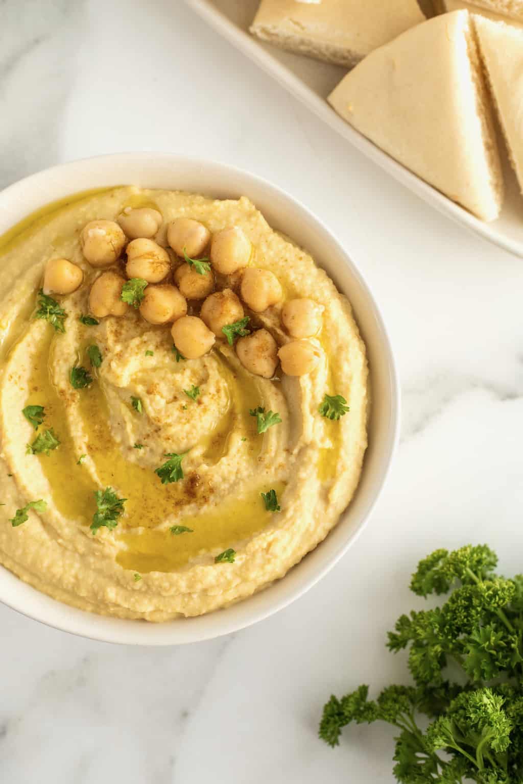 Homemade Classic Hummus The BakerMama