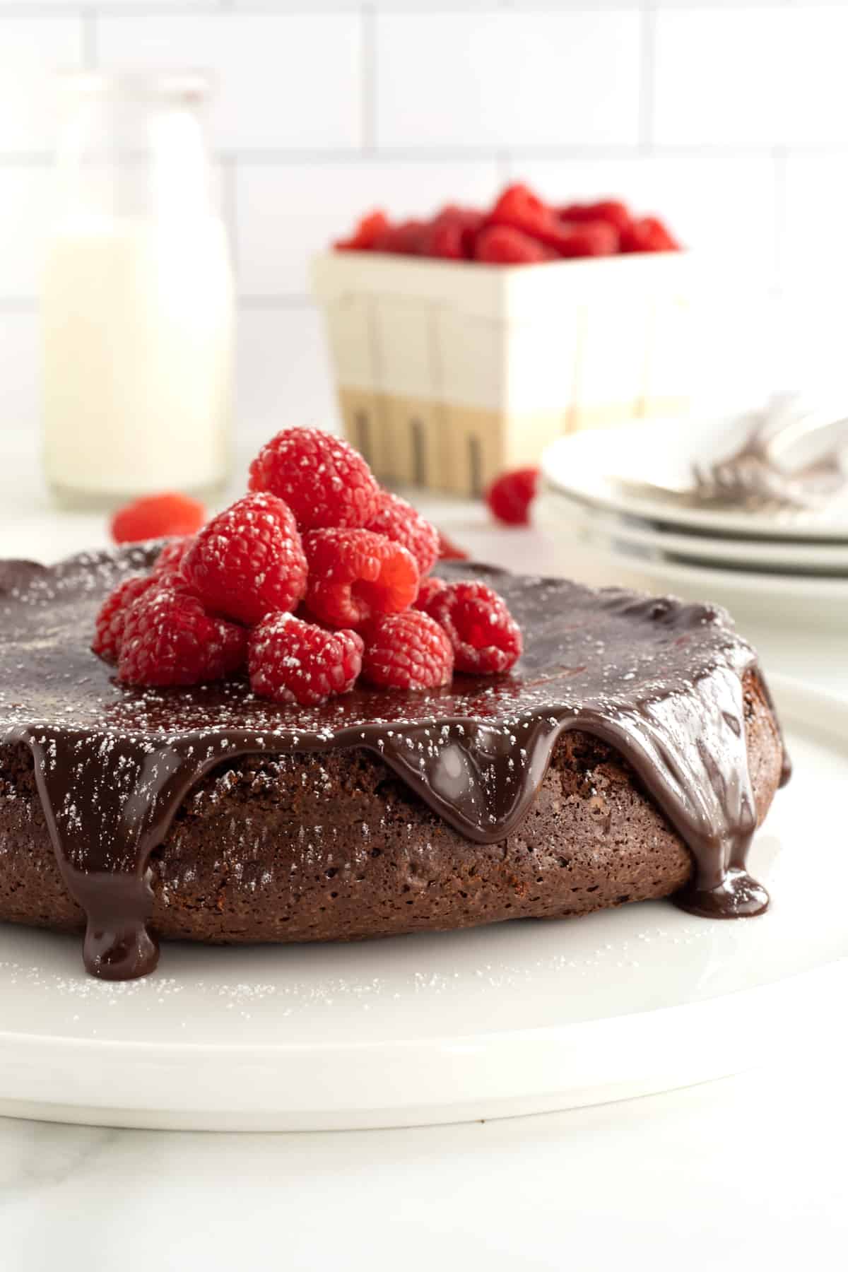 Flourless Chocolate Cake by The BakerMama
