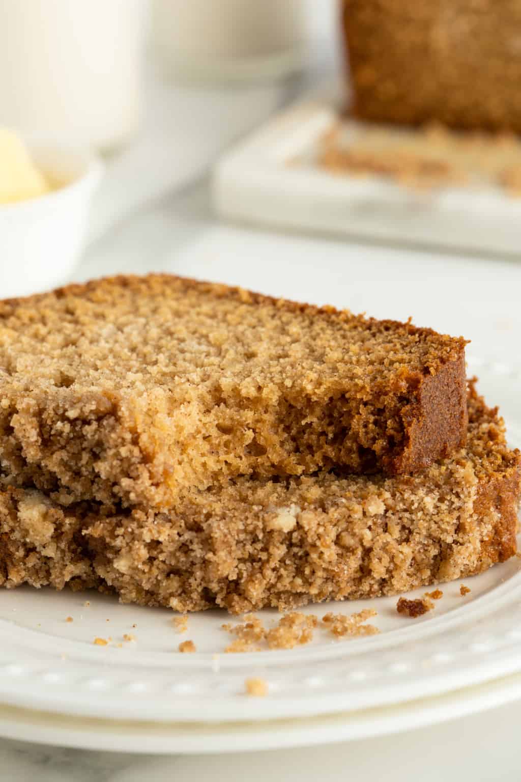 Maple Cinnamon Streusel Bread - The BakerMama