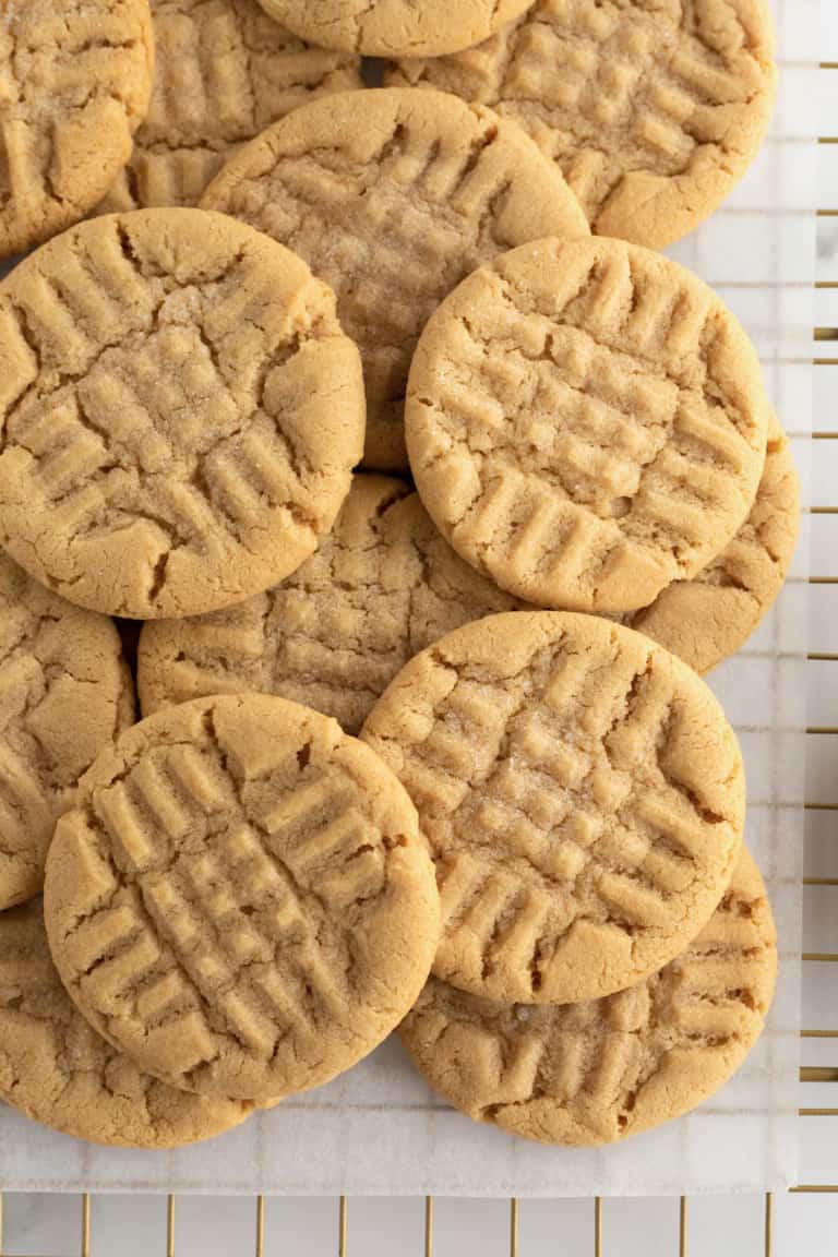 Classic Peanut Butter Cookies The BakerMama