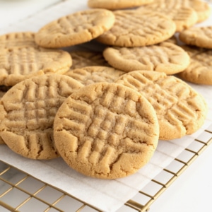Classic Peanut Butter Cookies by The BakerMama