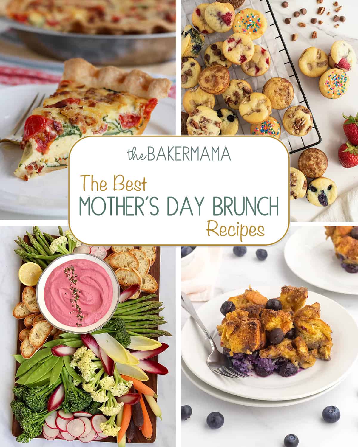 The Best Mother's Day Brunch Recipes by The BakerMama