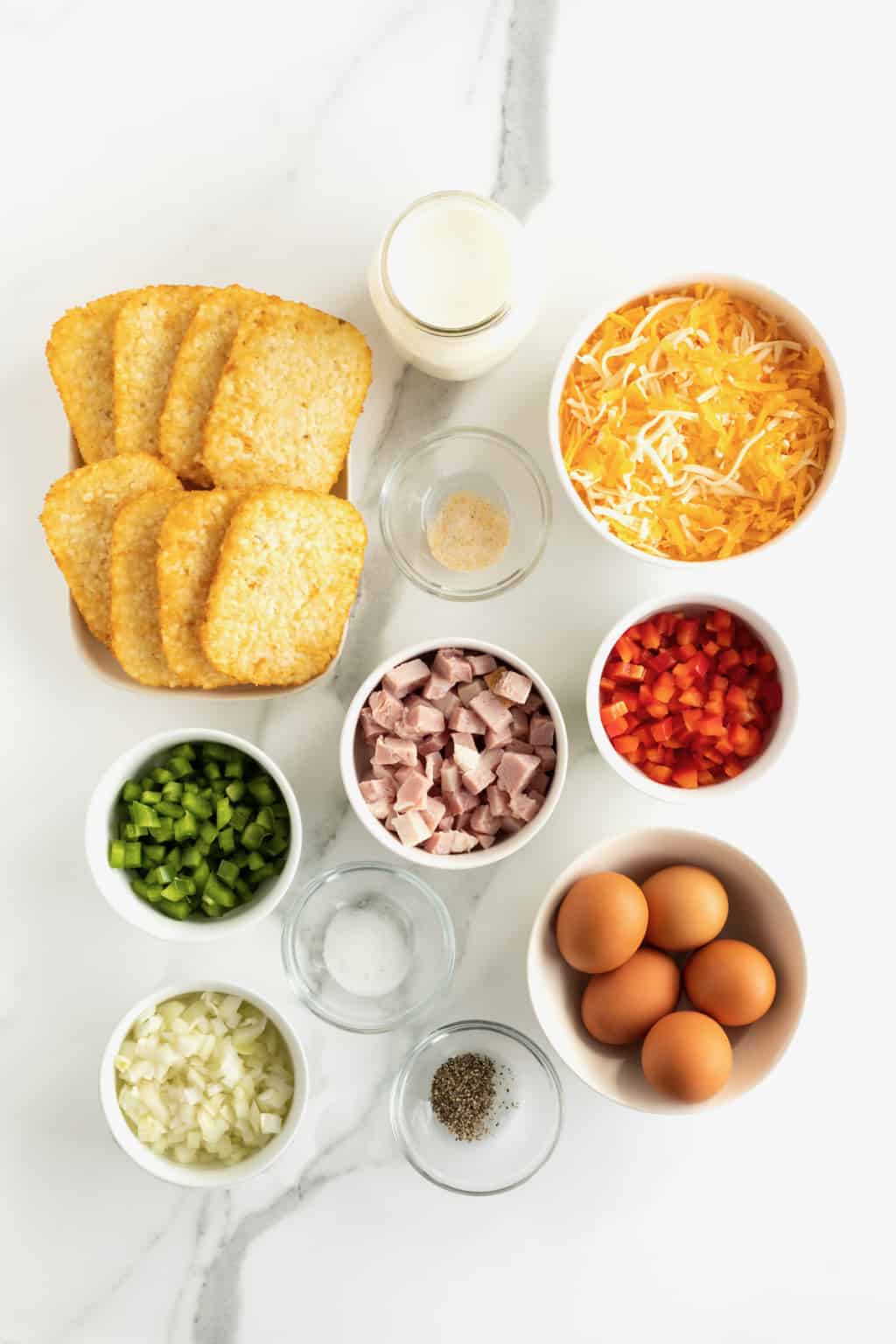 Hash Brown Breakfast Casserole - The BakerMama