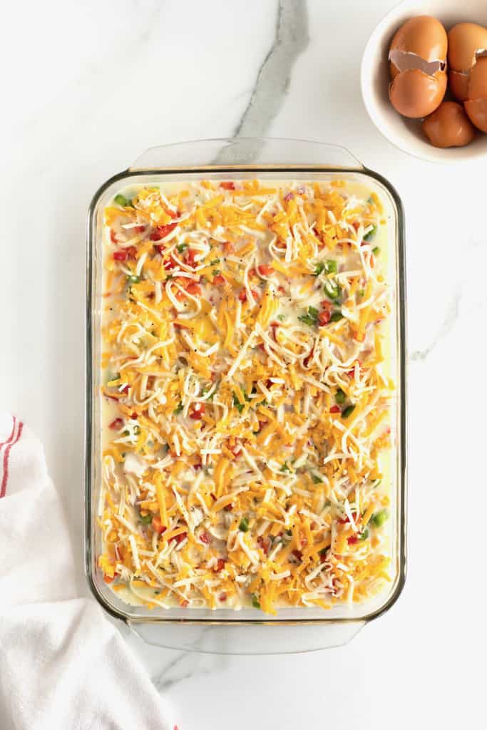 Hash Brown Breakfast Casserole - The BakerMama