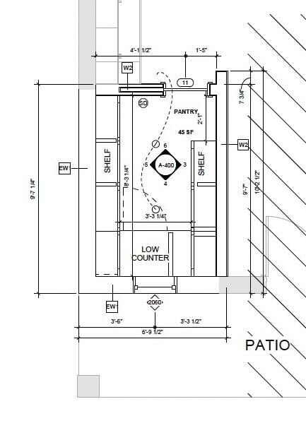 Dream pantry design dimensions