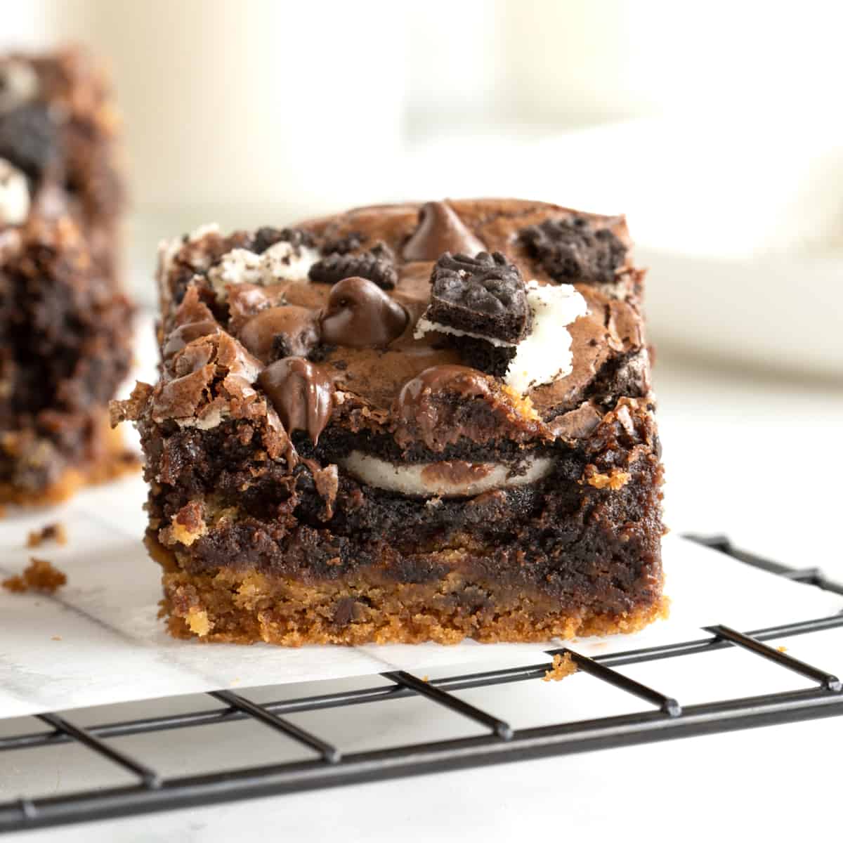 Triple Threat Brownies - The BakerMama