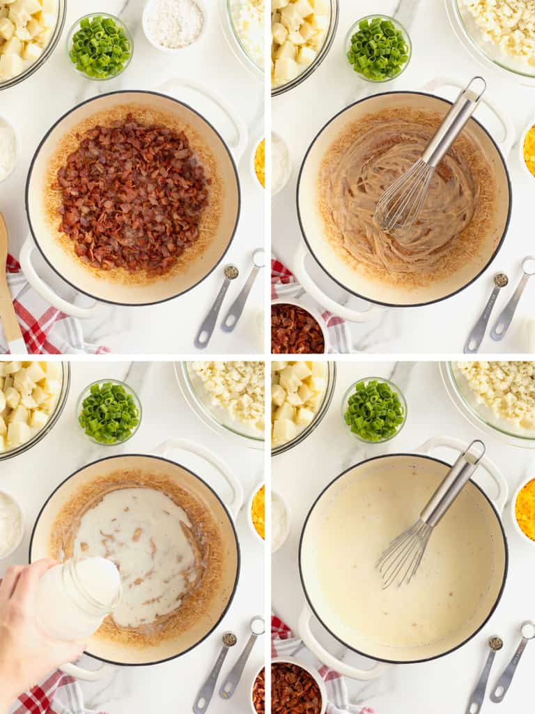 Loaded Baked Potato Soup - The BakerMama