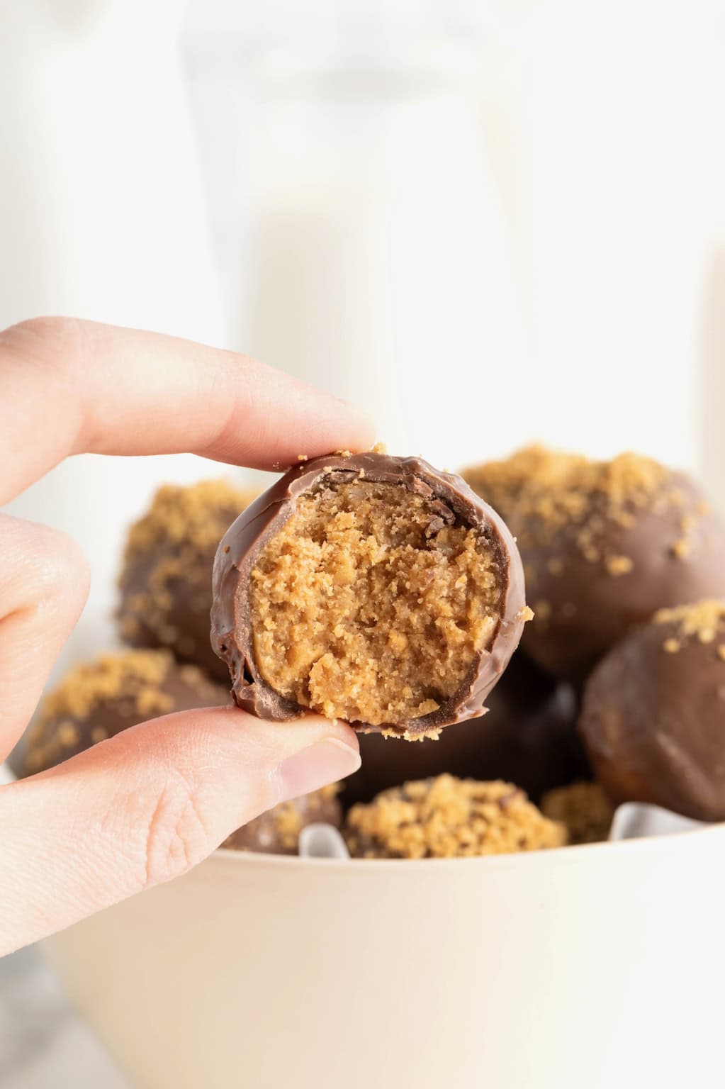 No-Bake Nutter Butter Balls - The BakerMama