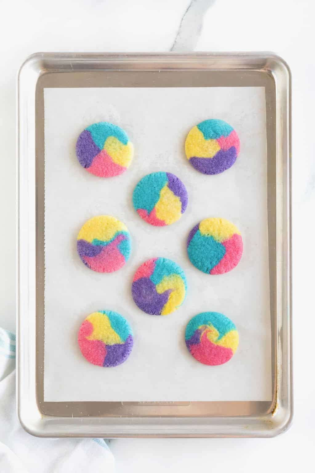 TieDyed Sugar Cookies The BakerMama