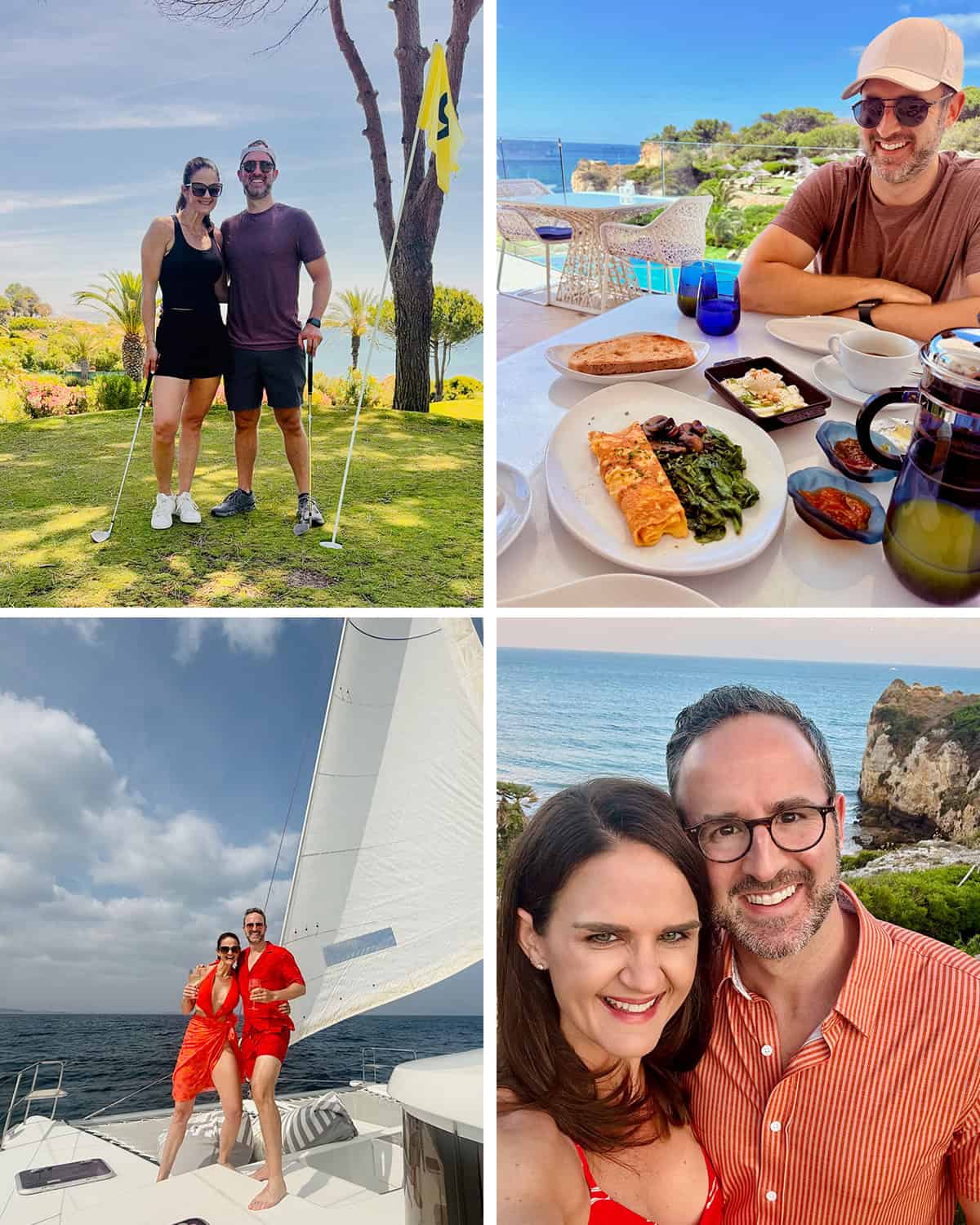 Maegan and Brandon Brown in Algarve, Portugal.