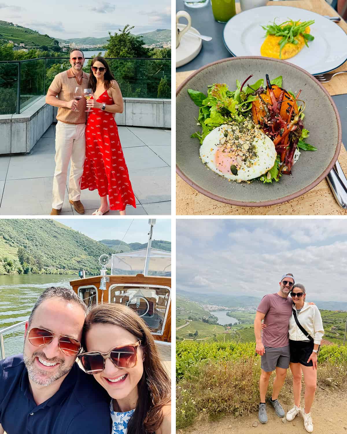 Maegan and Brandon Brown in Duoro Valley, Portugal.