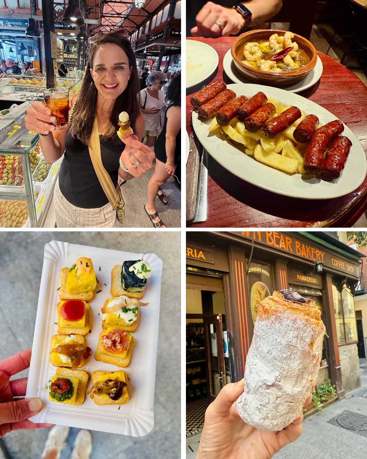 Maegan Brown in Madrid.