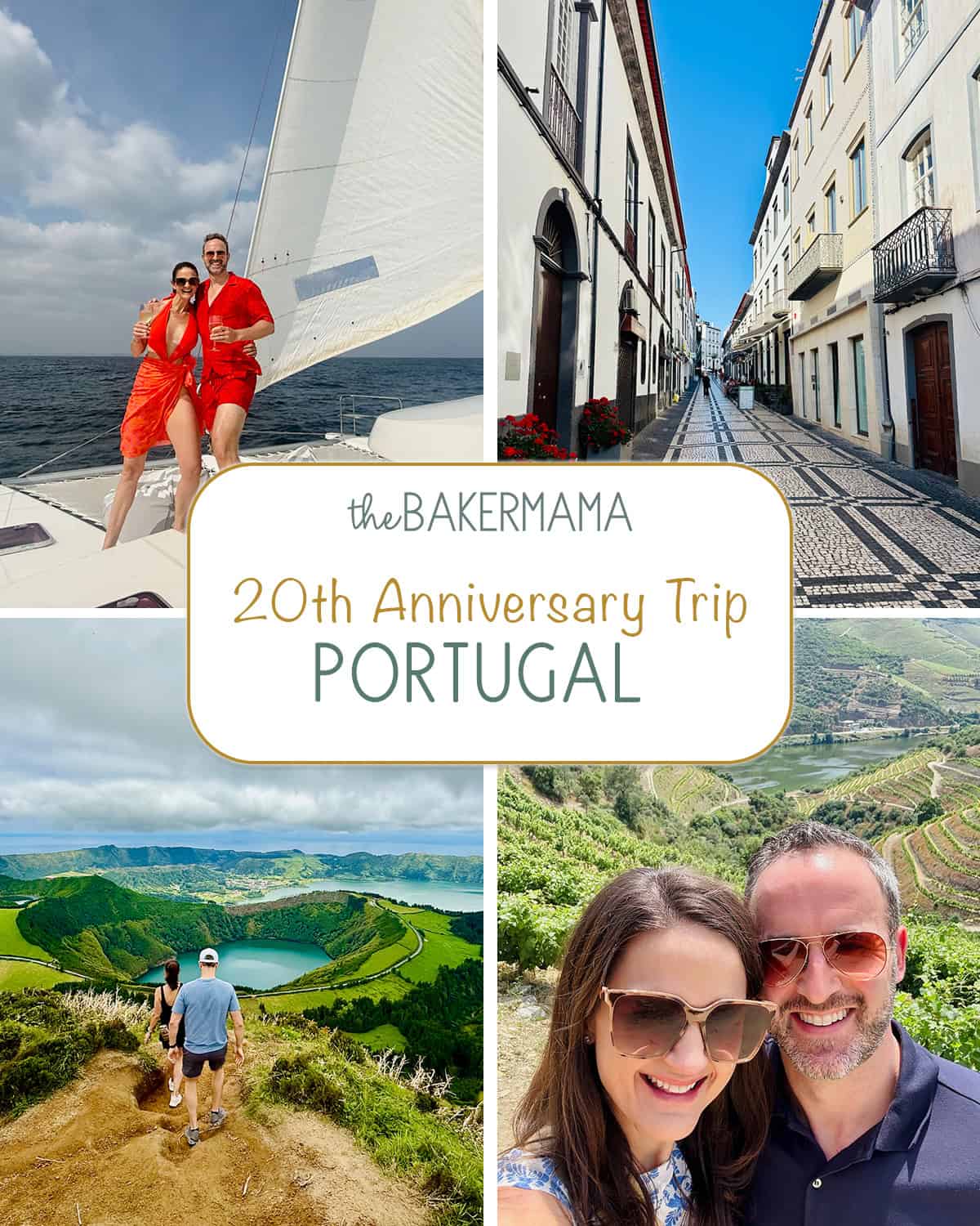 Maegan and Brandon Brown in Portugal.