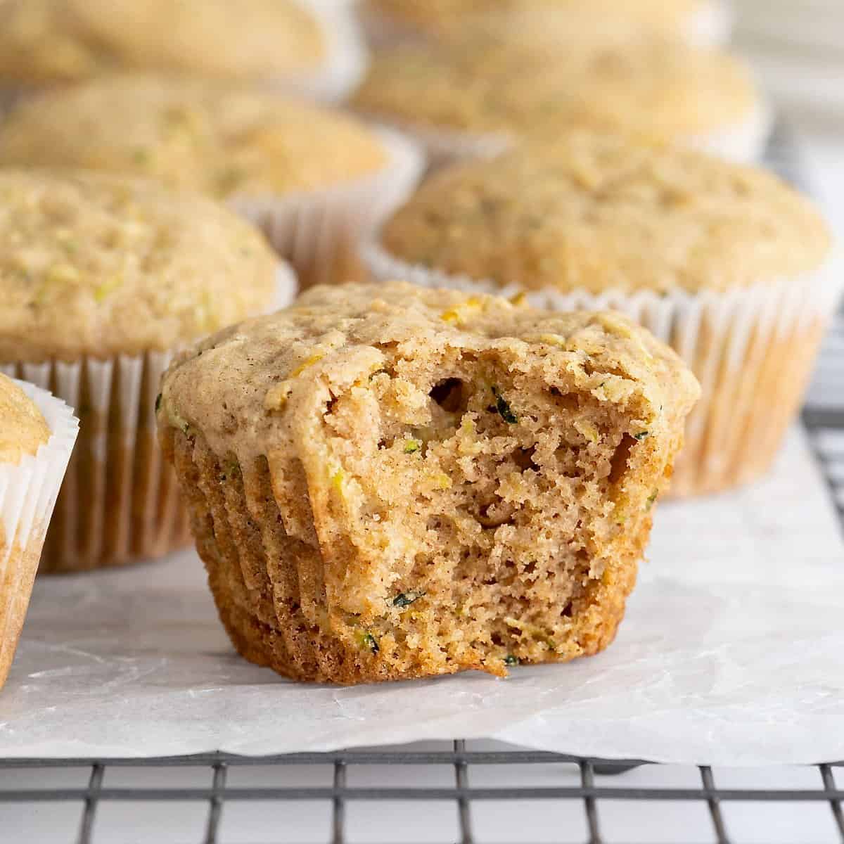 Zucchini Muffins - The BakerMama