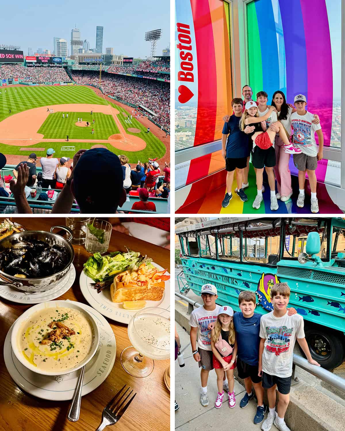 Day 4 activities in Boston.
