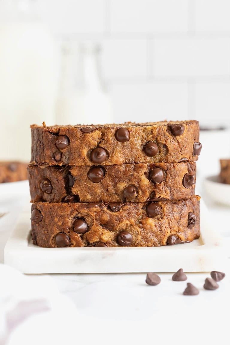 Brown Butter Chocolate Chip Banana Bread The Bakermama