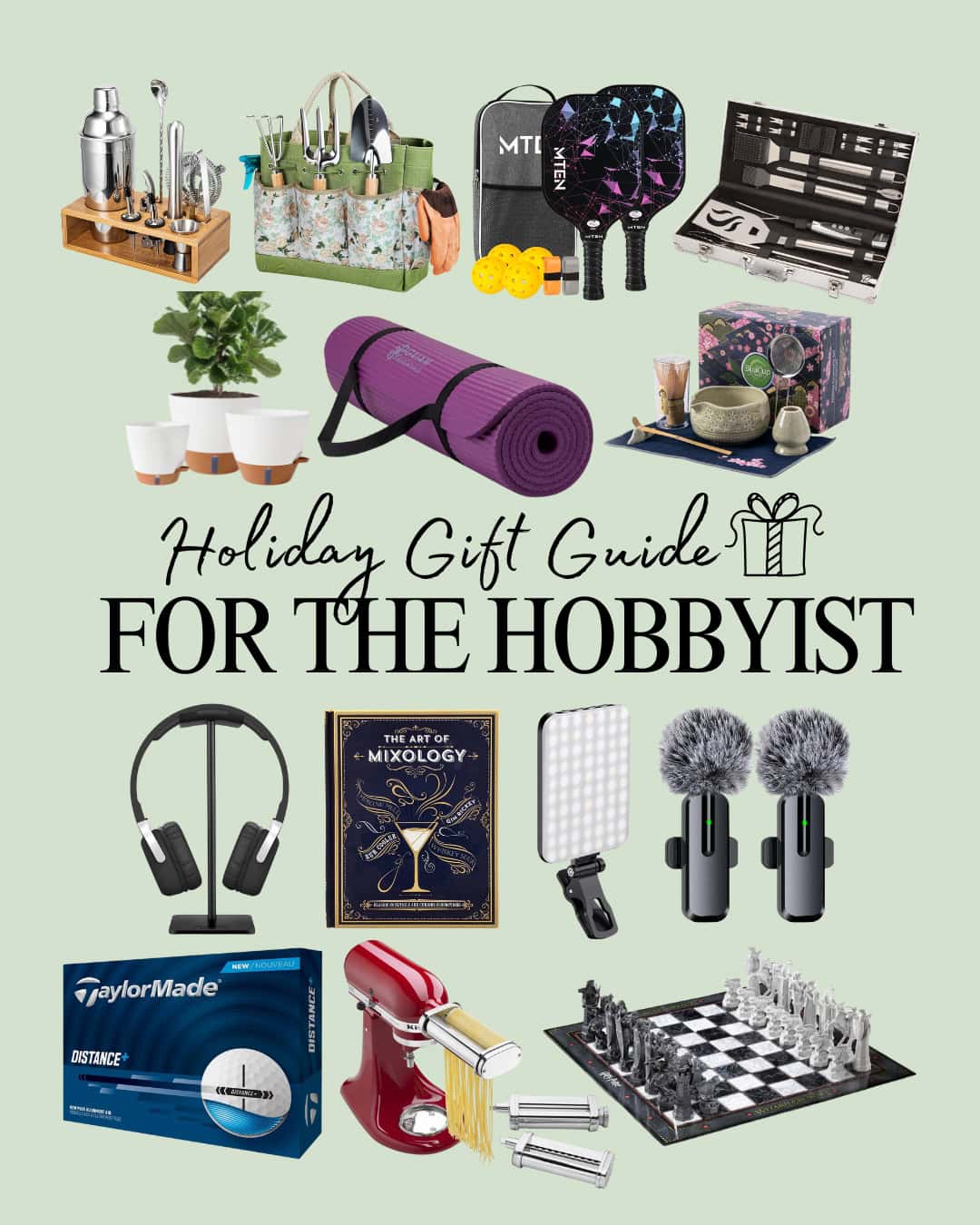 Gifts for the hobbyist.