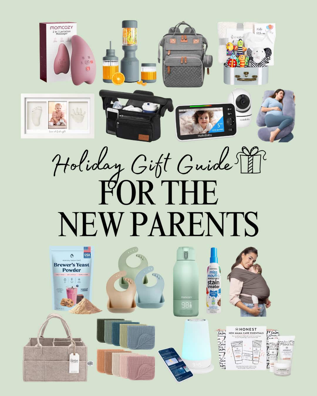 Gifts for the new parents.