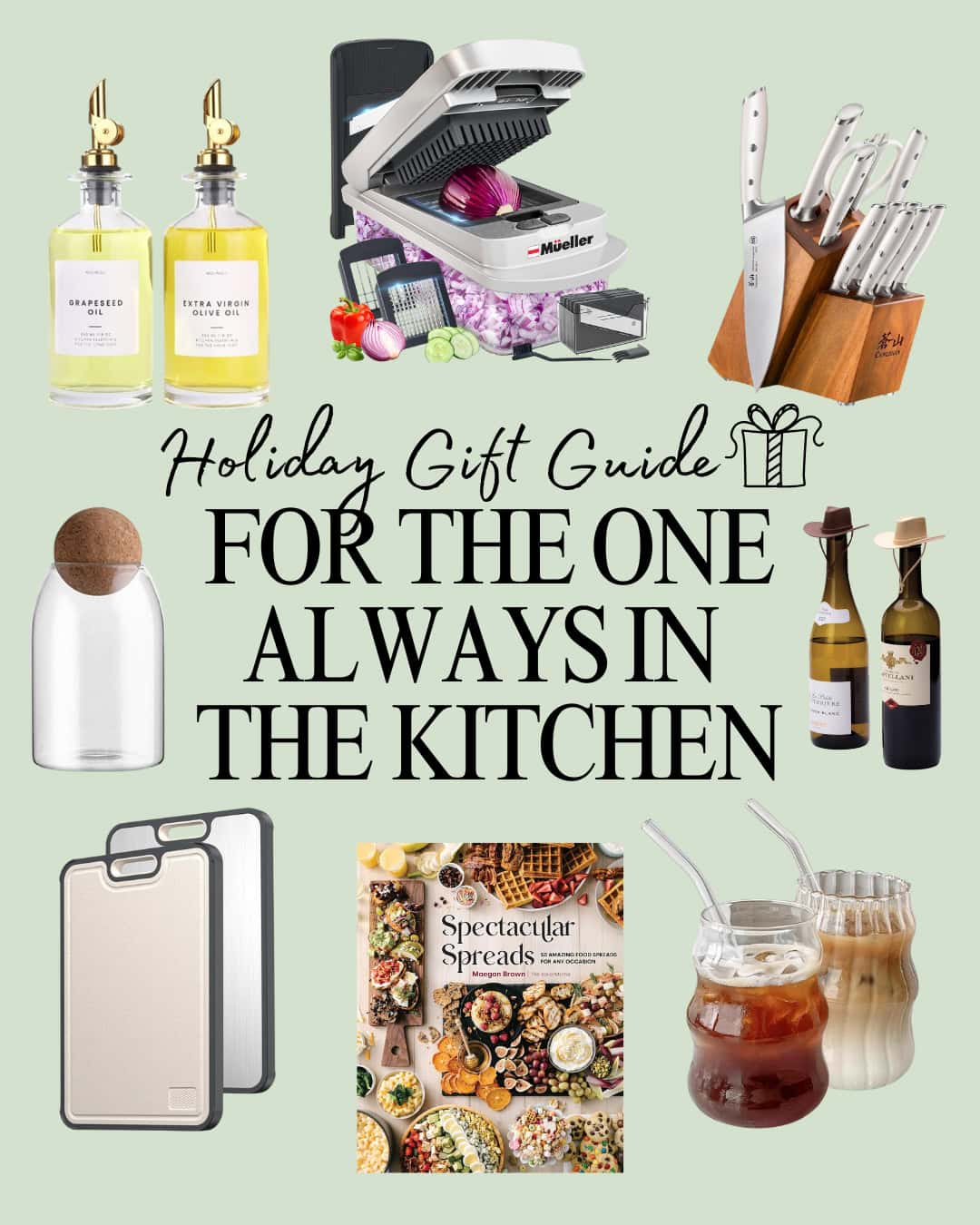 Gifts for the one always in the kitchen.