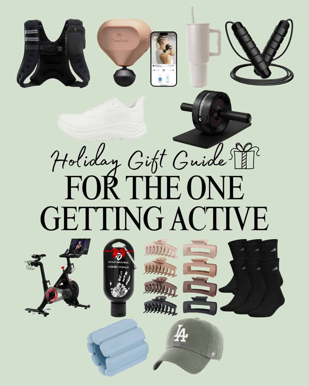 Gifts for the one getting active.