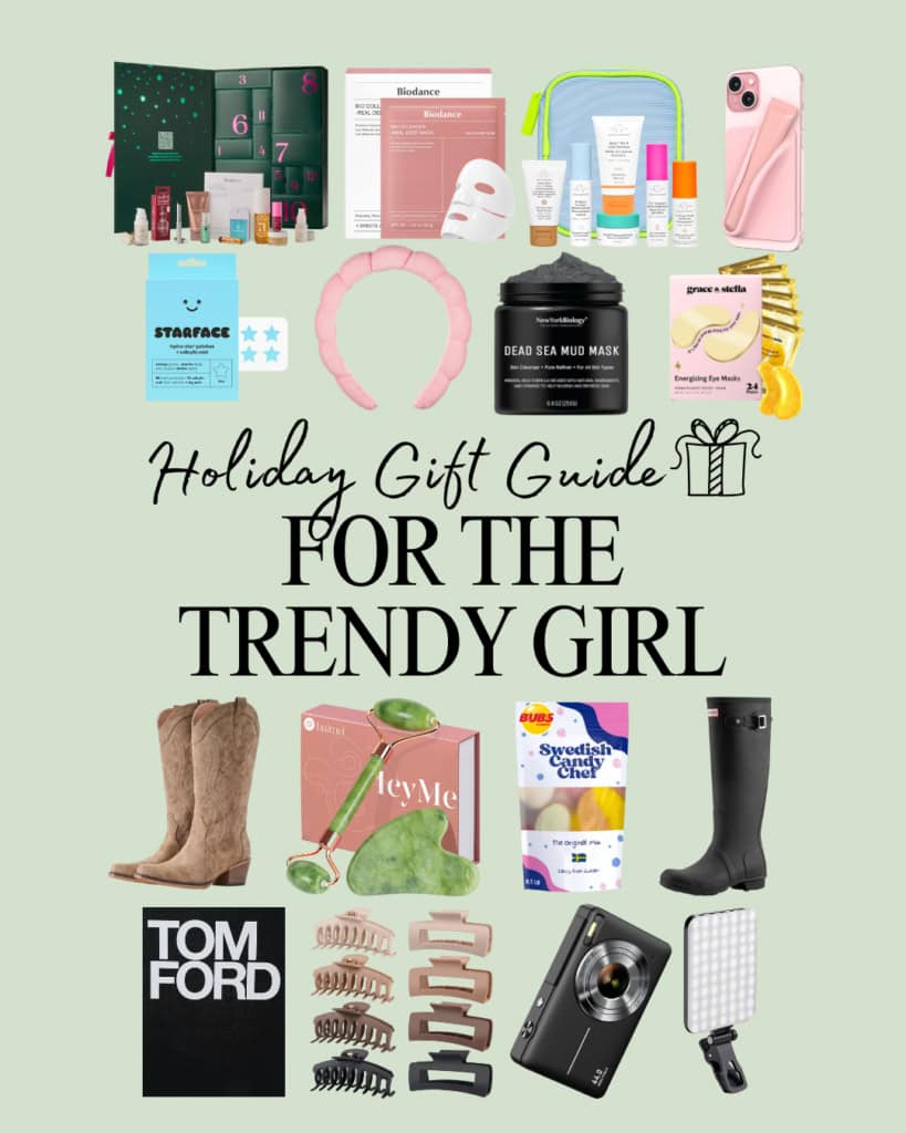 Gifts for the trendy girl.