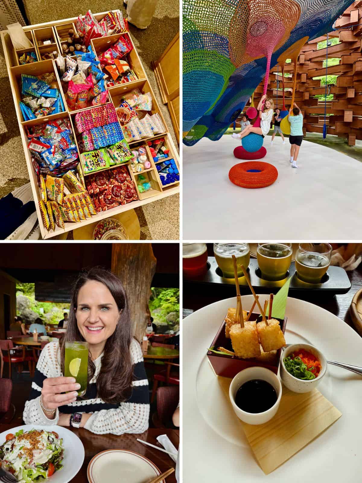 Food and fun in Hakone. 