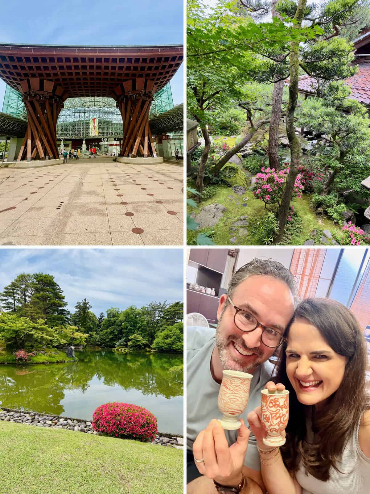 Exploring Kanazawa, Japan.