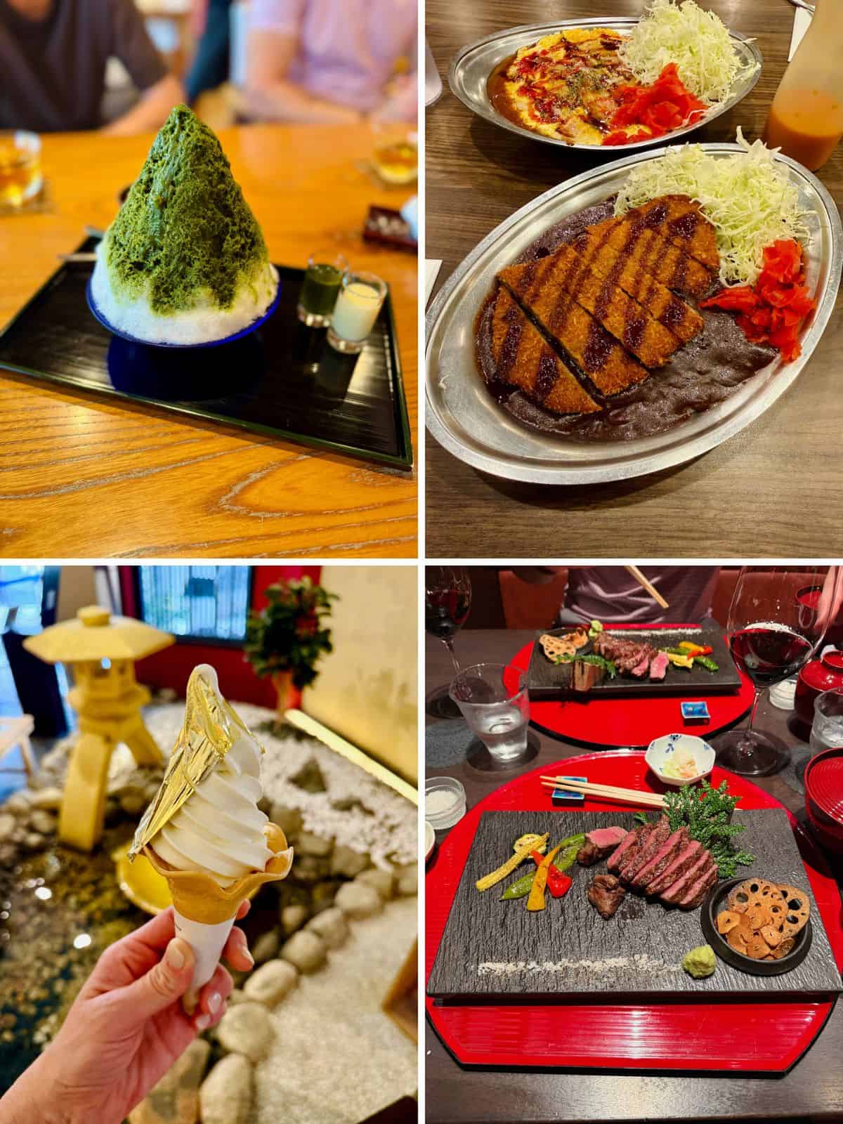 Food in Kanazawa, Japan.