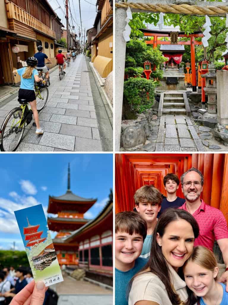 Exploring Kyoto.