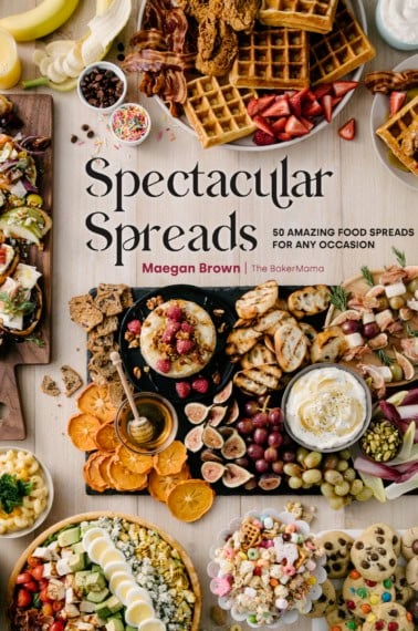 Maegan Brown's Spectacular Spreads cookbook.
